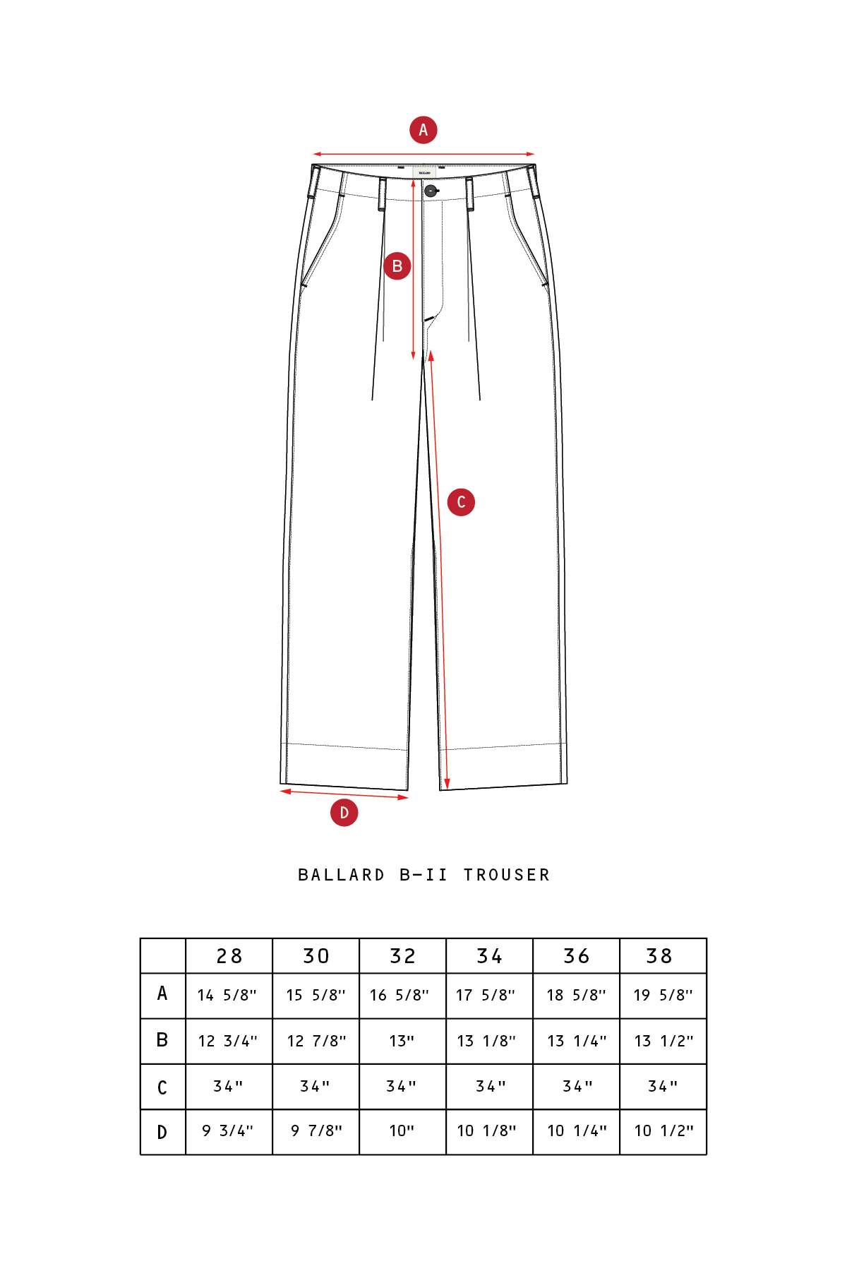 B-II TROUSER