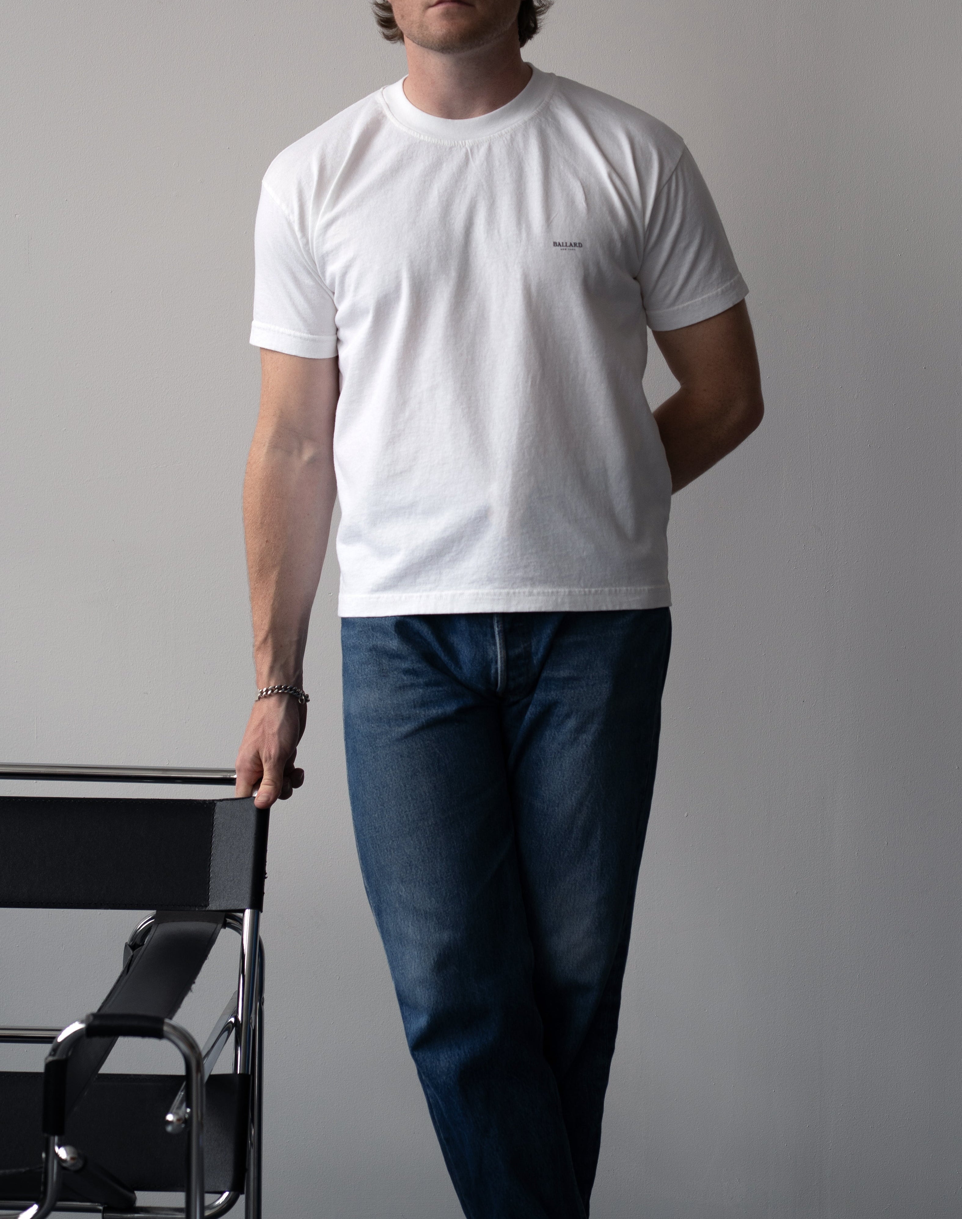 YORK MICRO WORD MARK TEE