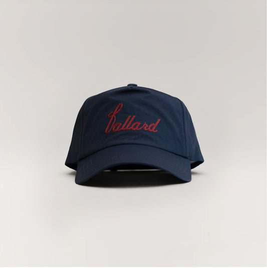 NYLON CHAIN STITCHED 5 PANEL CAP