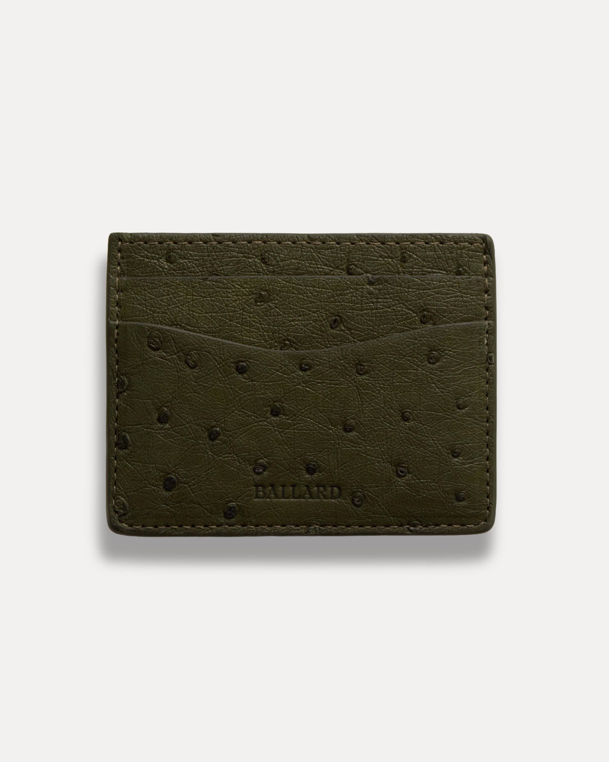 GENUINE OSTRICH CARD HOLDER