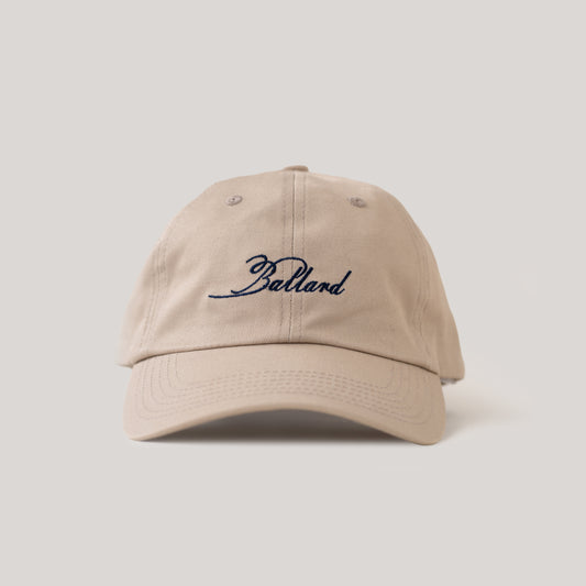 Ballard Script Embroidered Dad Cap | QTY: 1
