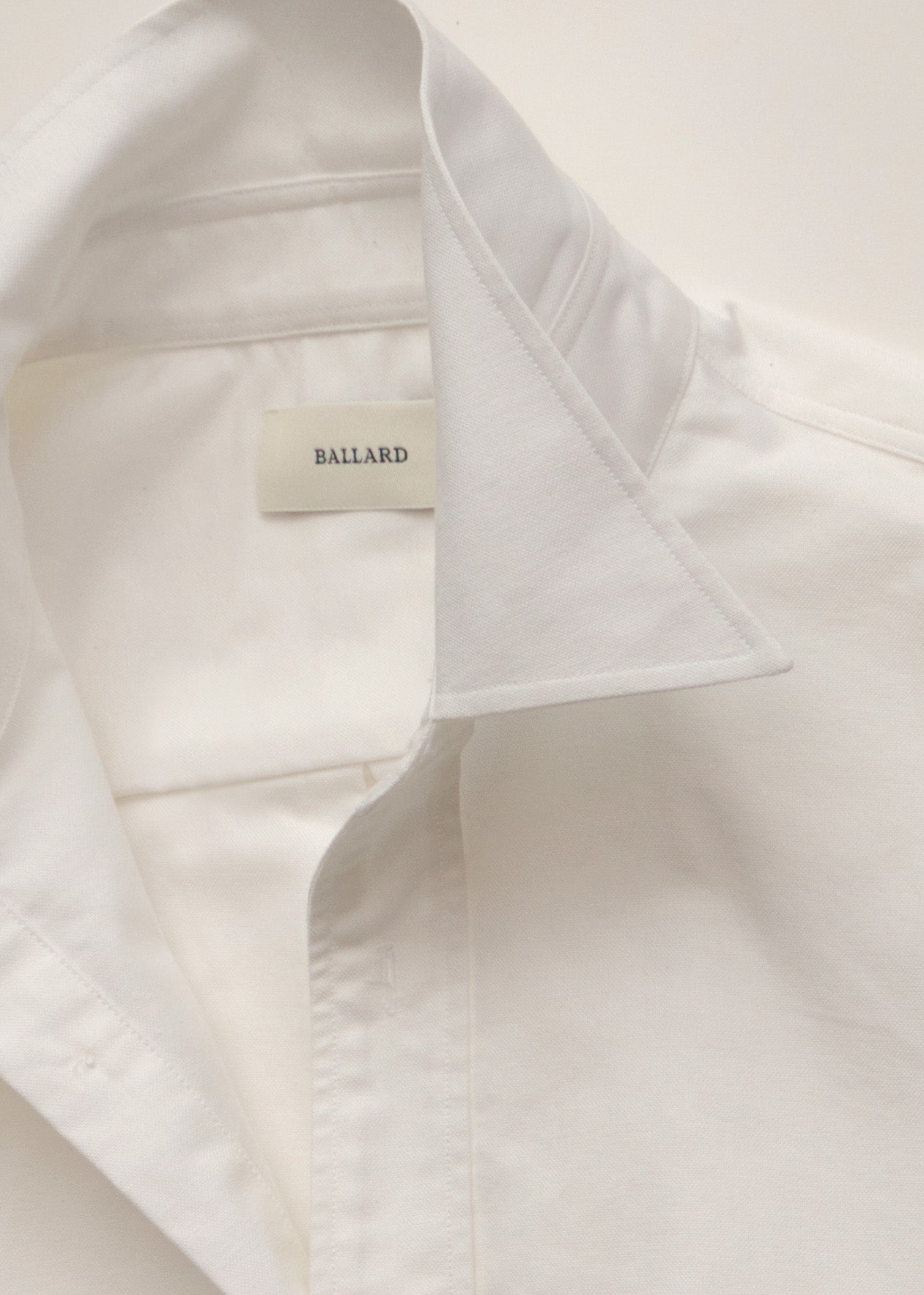 MOTHER-OF-PEARL OXFORD | WHITE