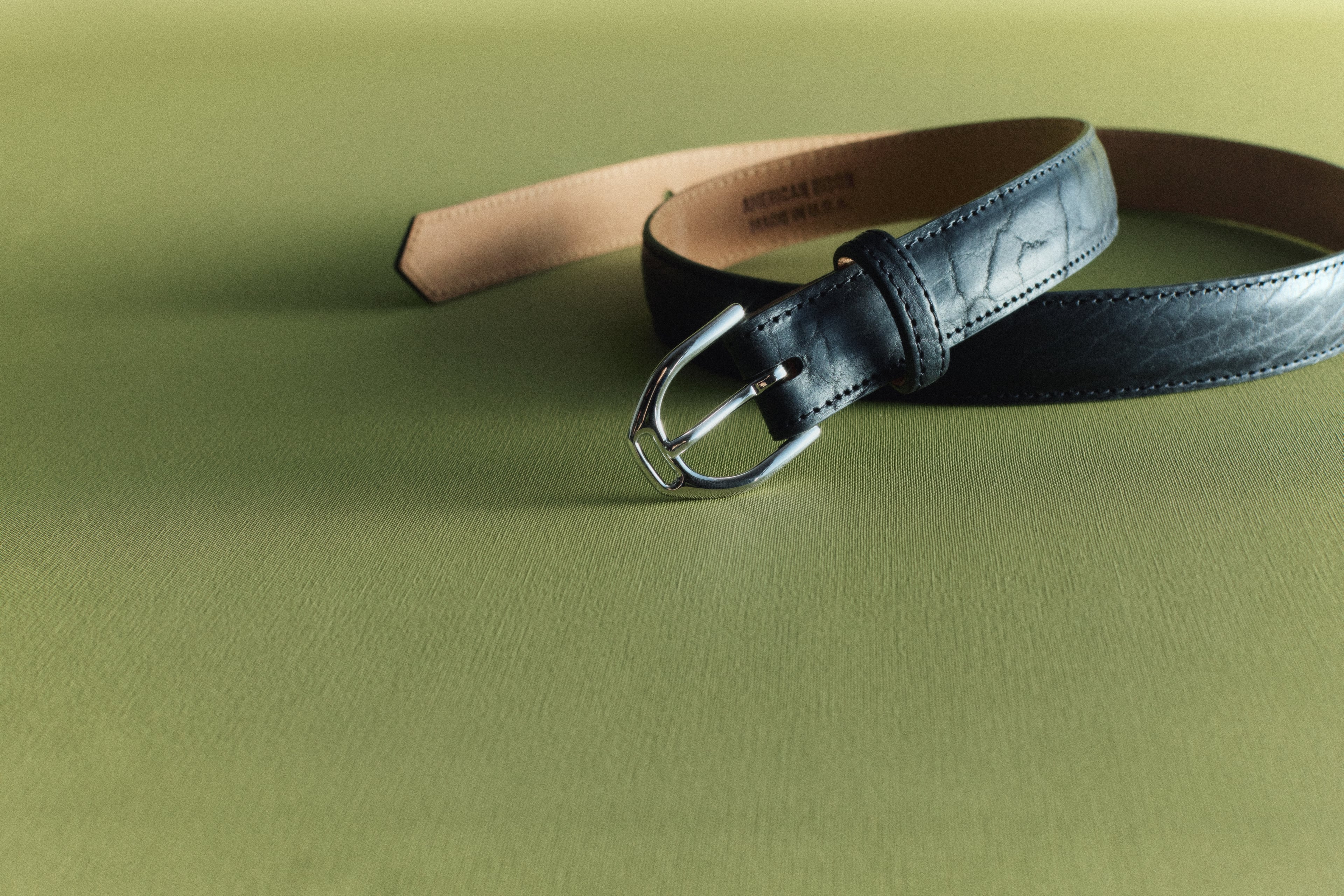 American Bison Stirrup Belt | Onyx