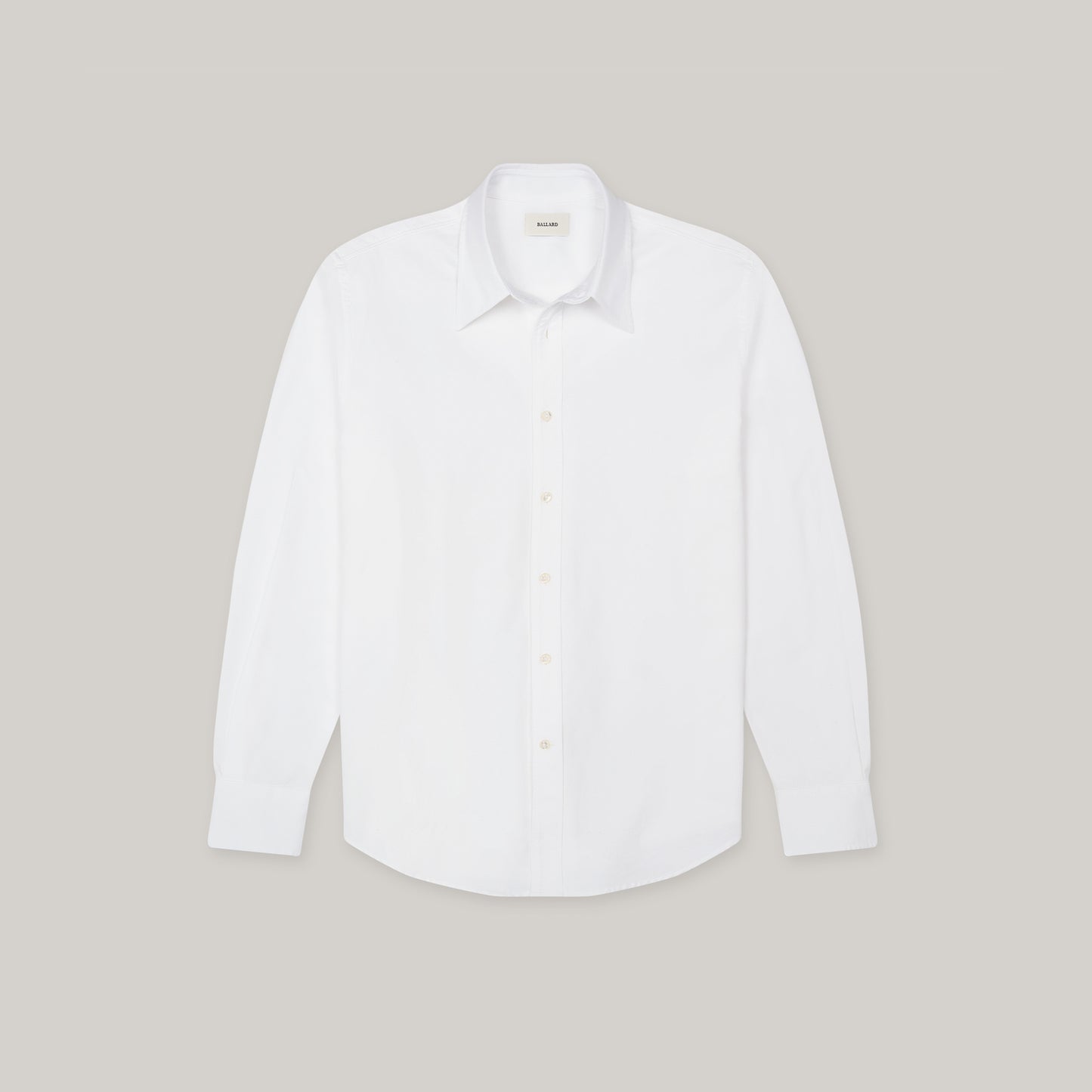 MOTHER-OF-PEARL OXFORD | WHITE