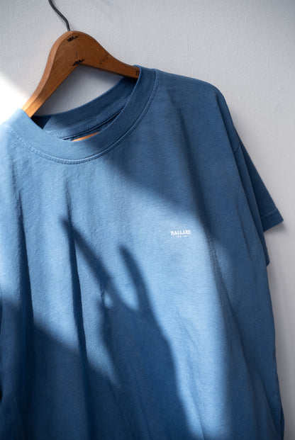 YORK FIRE  TEE | OVERDYED INDIGO
