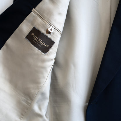 Vintage Paul Stuart Navy Blazer
