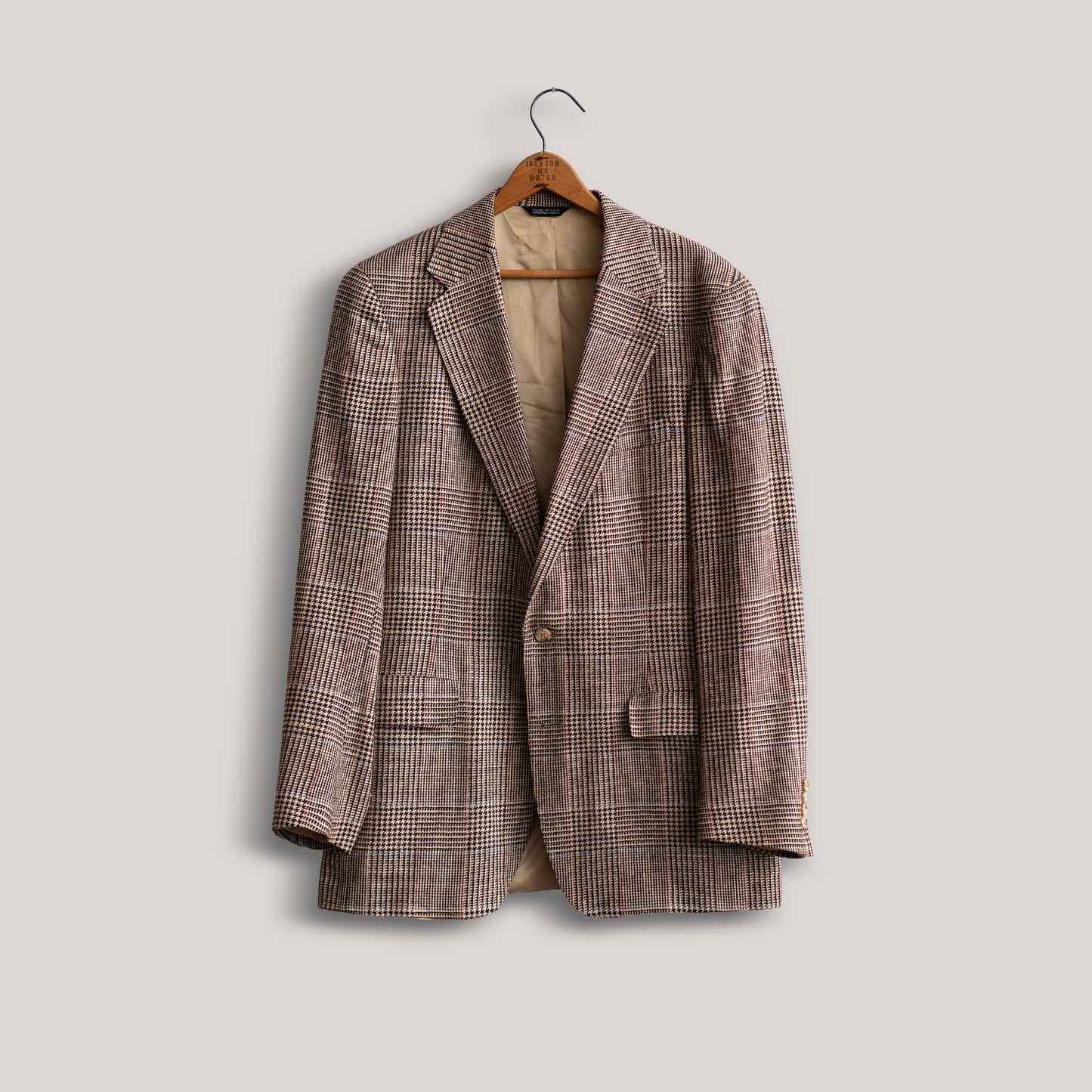 Vintage Polo Ralph Lauren University Club Wool Glen Plaid Blazer
