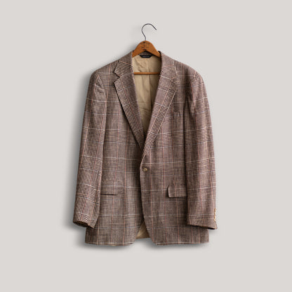 Vintage Polo Ralph Lauren University Club Wool Glen Plaid Blazer