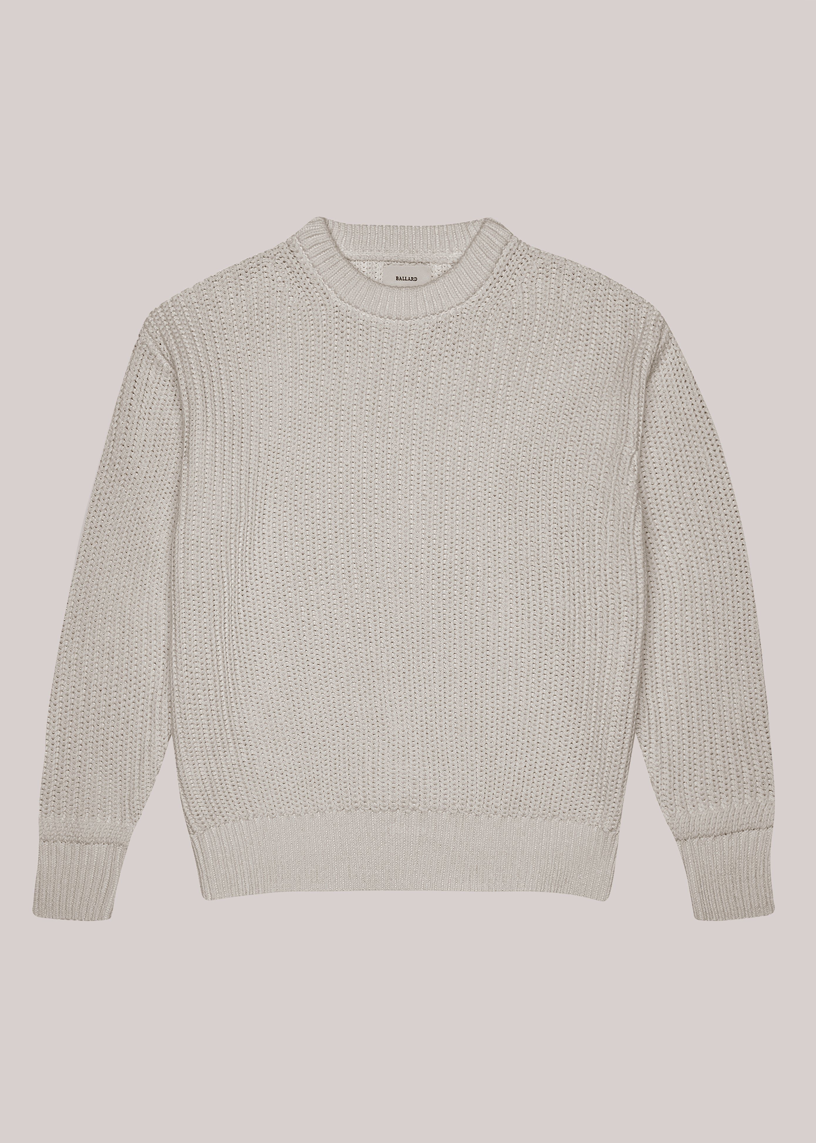 SALTER COTTON CREWNECK | ALABASTER – BALLARD NEW YORK LLC